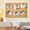 6 Opening 16" x 24" Grid Board Collage Frame with Clips by Studio Décor®